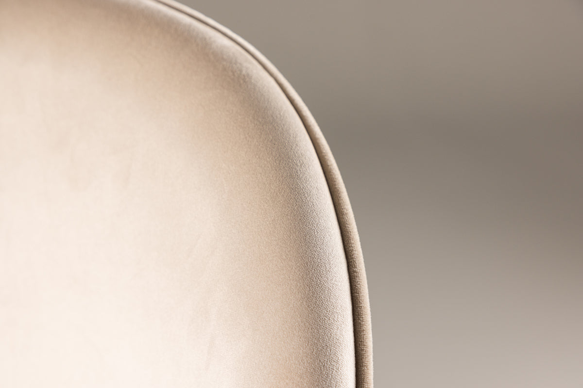 Venture Design Velvet Matstolar 2-pack Beige