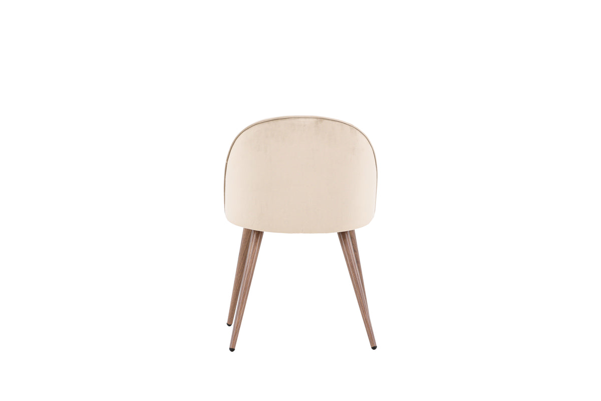 Venture Design Velvet Matstolar 2-pack Beige