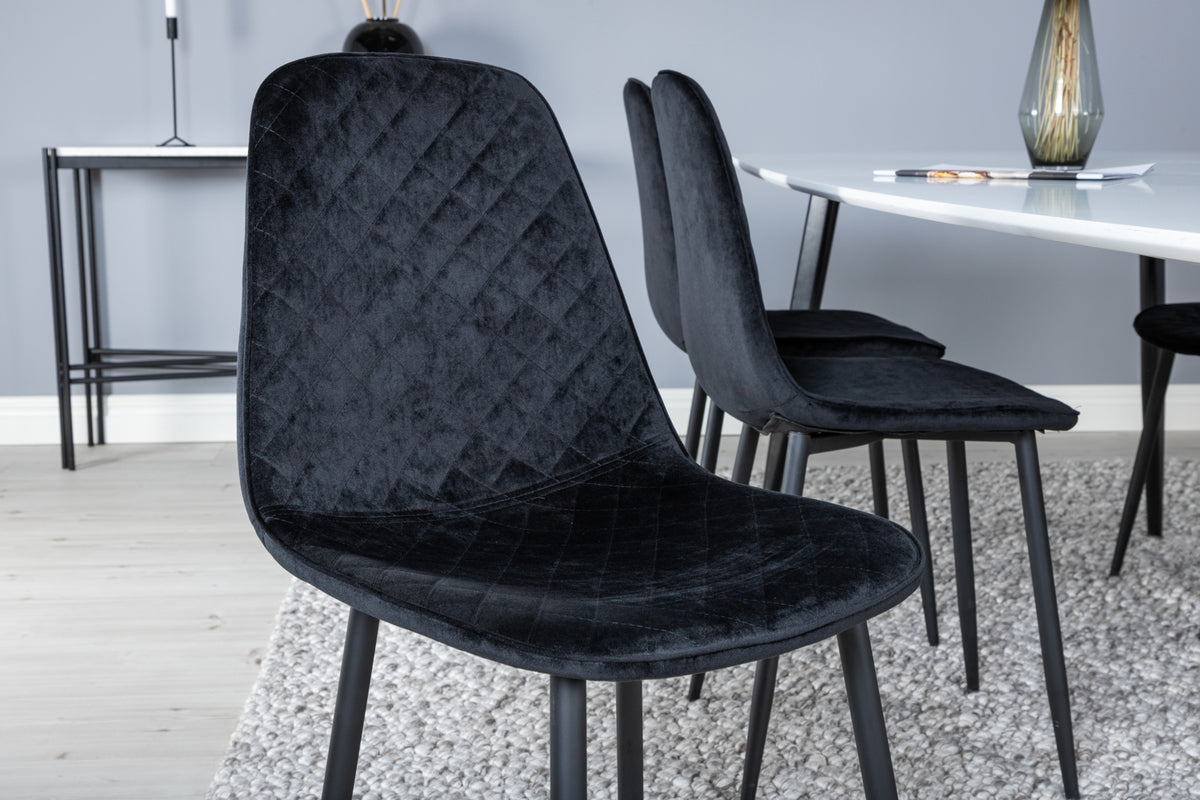 Venture Design Polar Matstolar 2-pack Svart