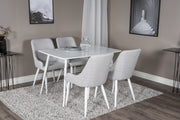 Venture Design Polar Rektangulära Matbord 120 x 75 Vit