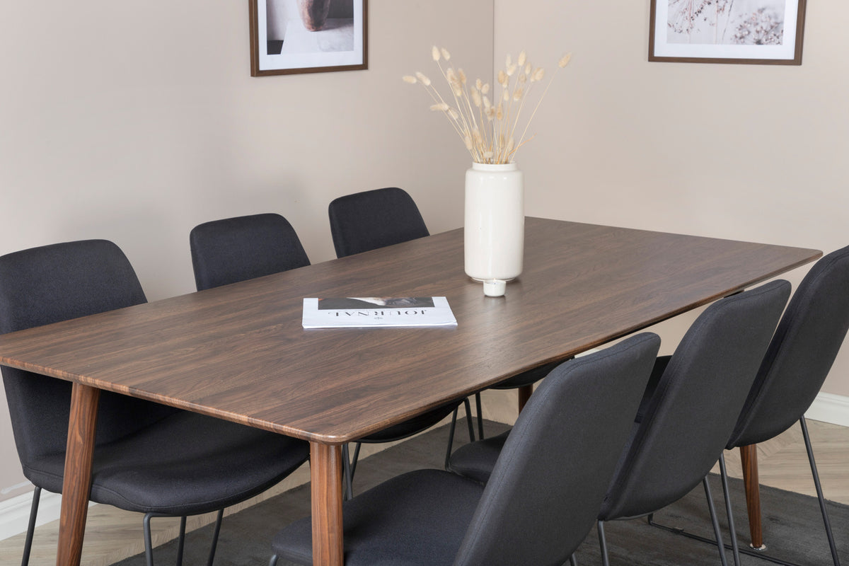 Venture Design Polar Rektangulära Matbord 180 x 90 Valnöt