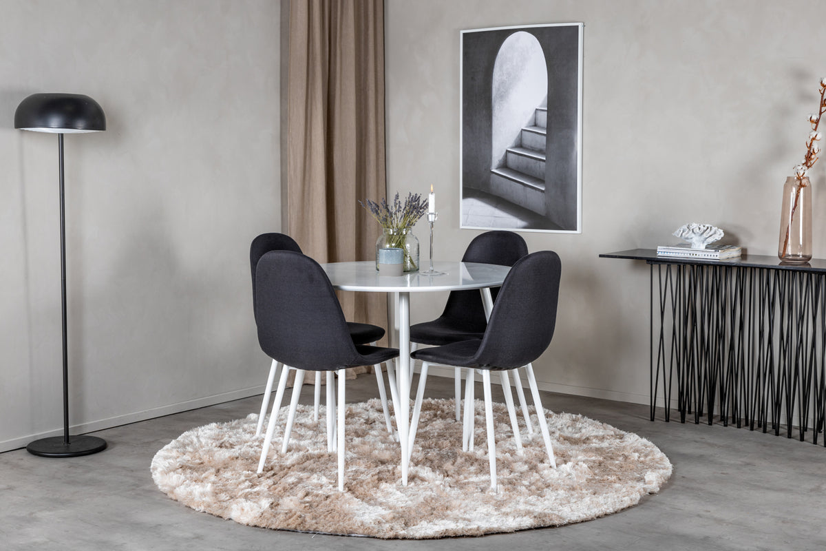 Venture Design Polar Matstolar 2-pack Svart