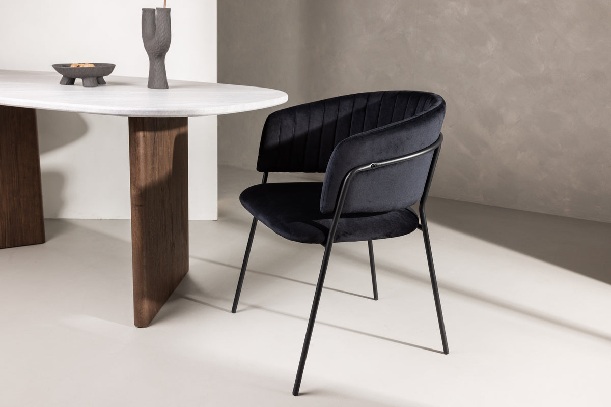Venture Design Selma Matstolar 2-pack Svart