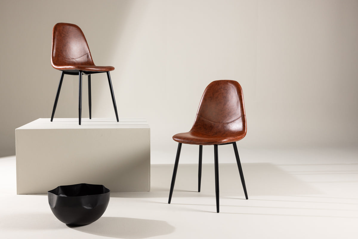 Venture Design Polar Matstolar 2-pack Brun