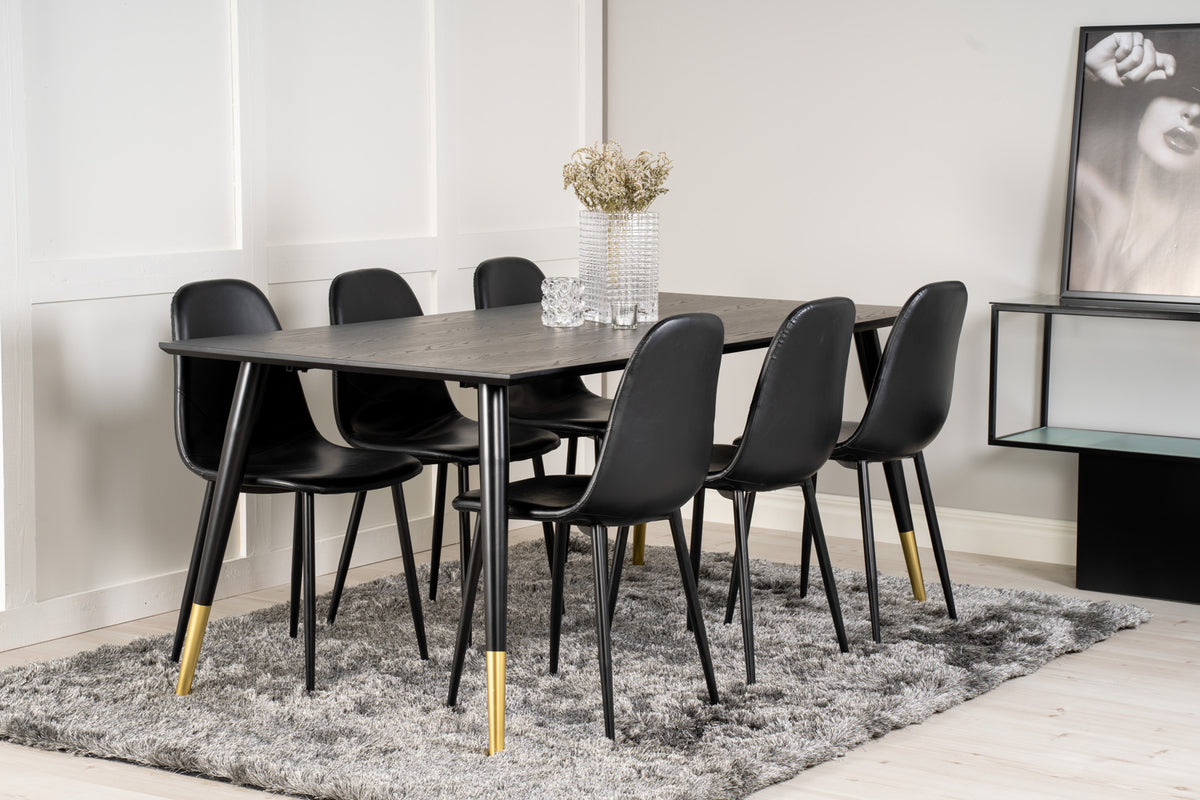 Venture Design Polar Matstolar 2-pack Svart