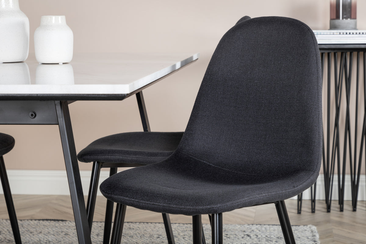 Venture Design Polar Matstolar 2-pack Svart