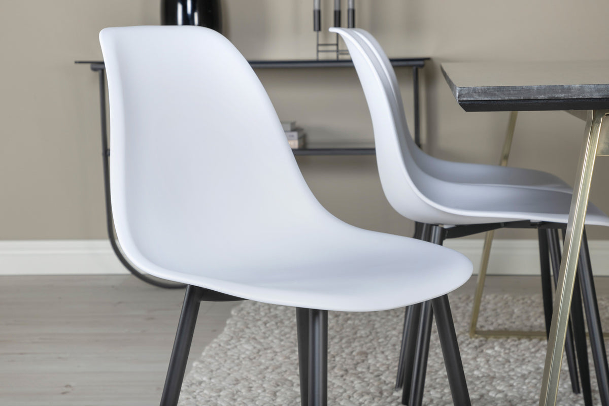 Venture Design Polar Matstolar 2-pack Vit