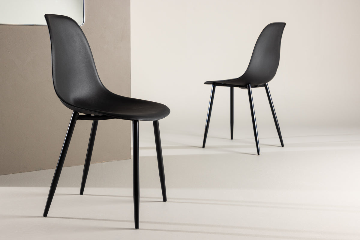 Venture Design Polar Matstolar 2-pack Svart