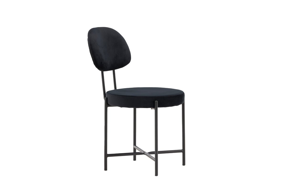 Venture Design Stella Matstolar 2-pack Svart