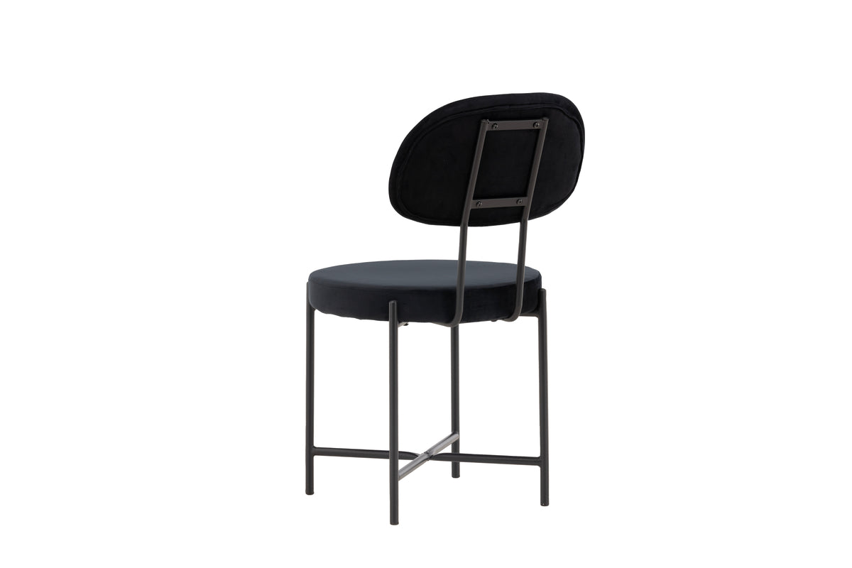 Venture Design Stella Matstolar 2-pack Svart