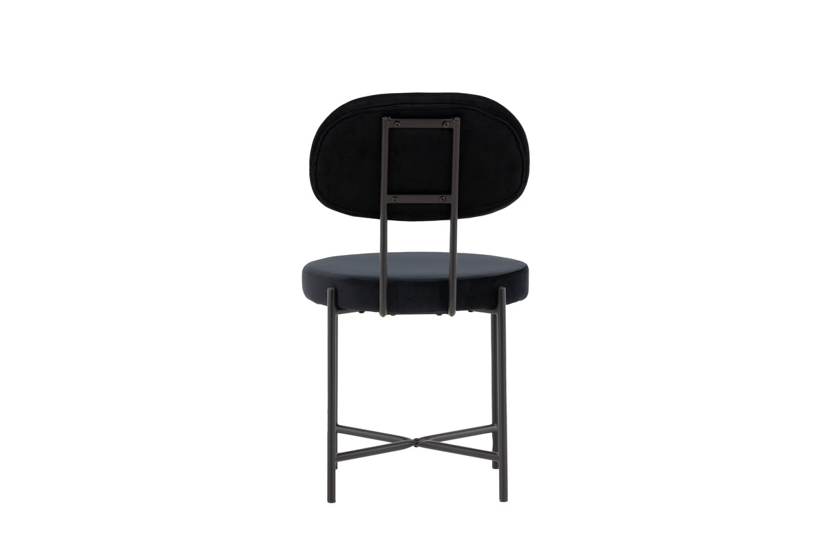 Venture Design Stella Matstolar 2-pack Svart