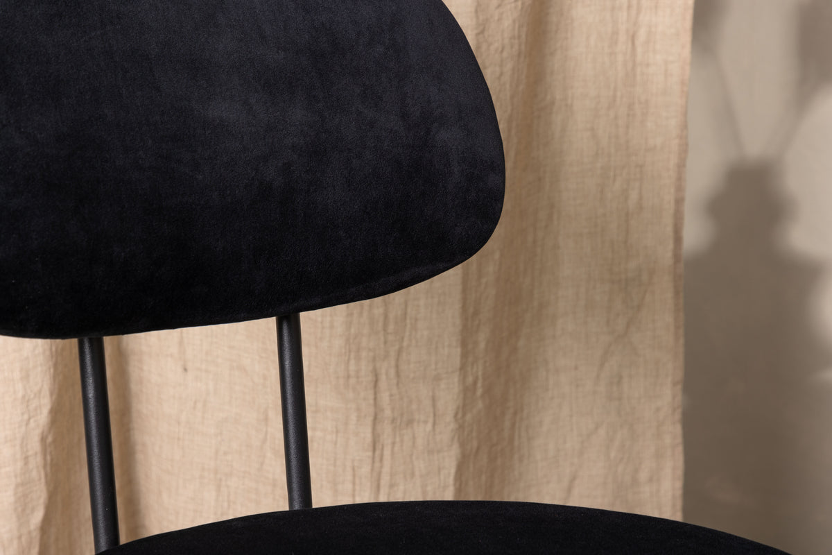 Venture Design Stella Matstolar 2-pack Svart