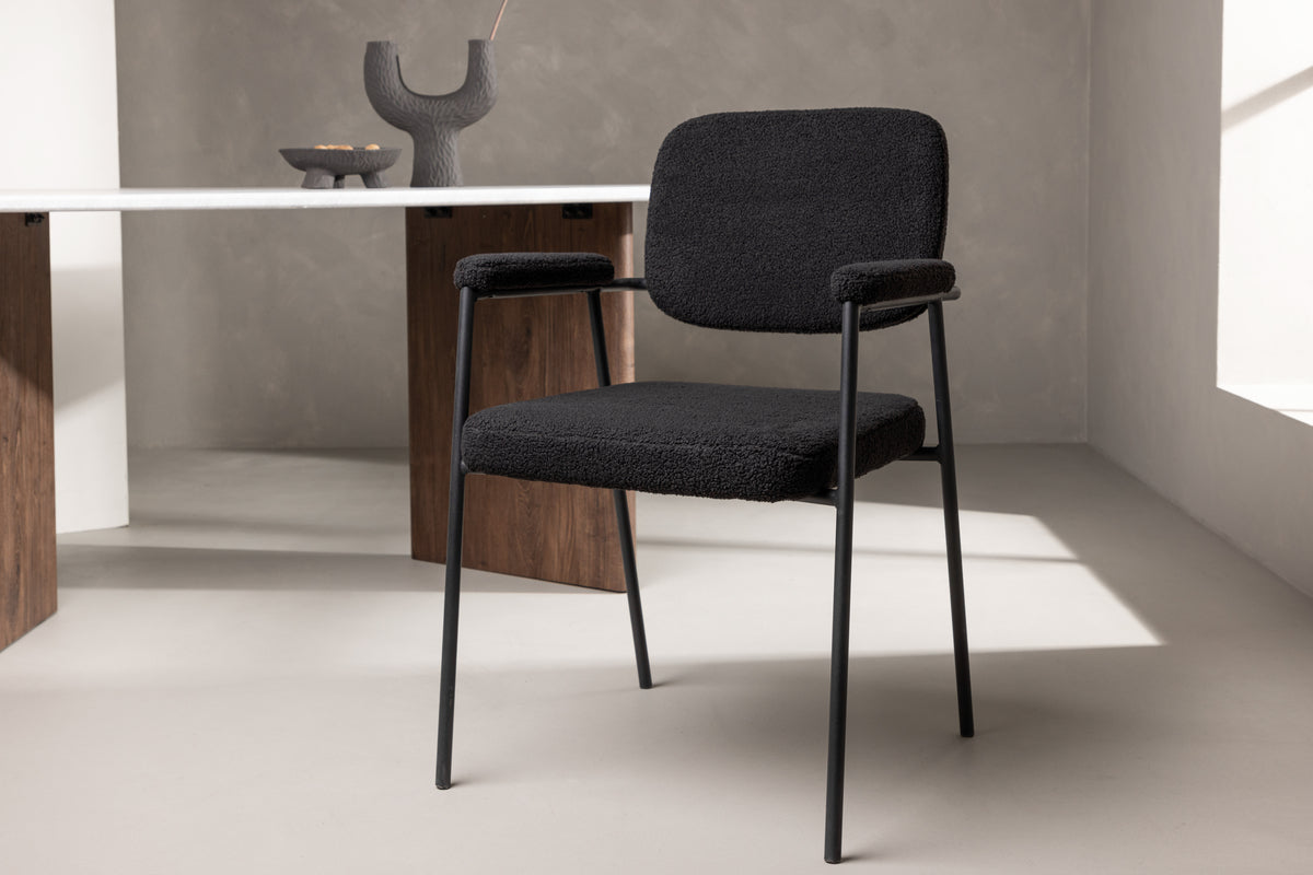 Venture Design Yesterday Matstolar 2-pack Svart
