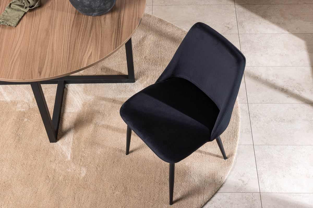 Venture Design Night Matstolar 2-pack Svart