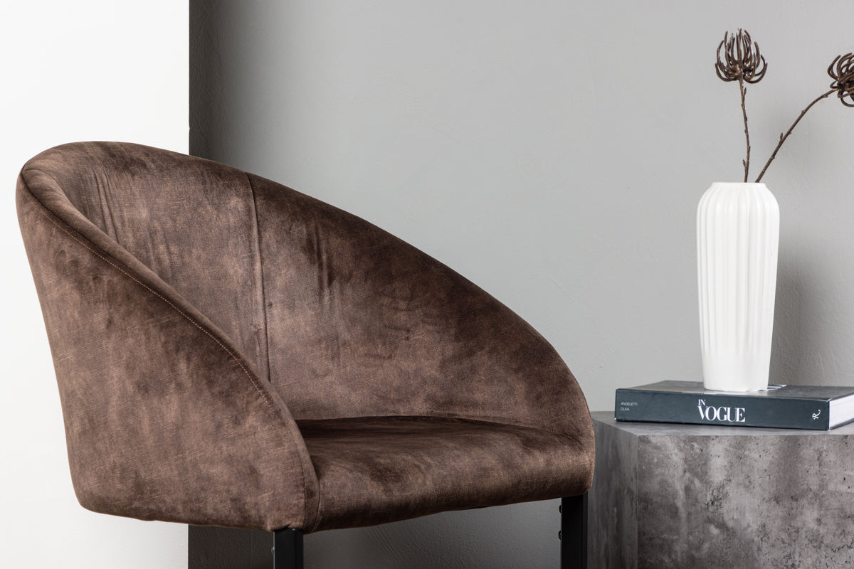 Venture Design Evening Matstolar 2-pack Mörkbrun