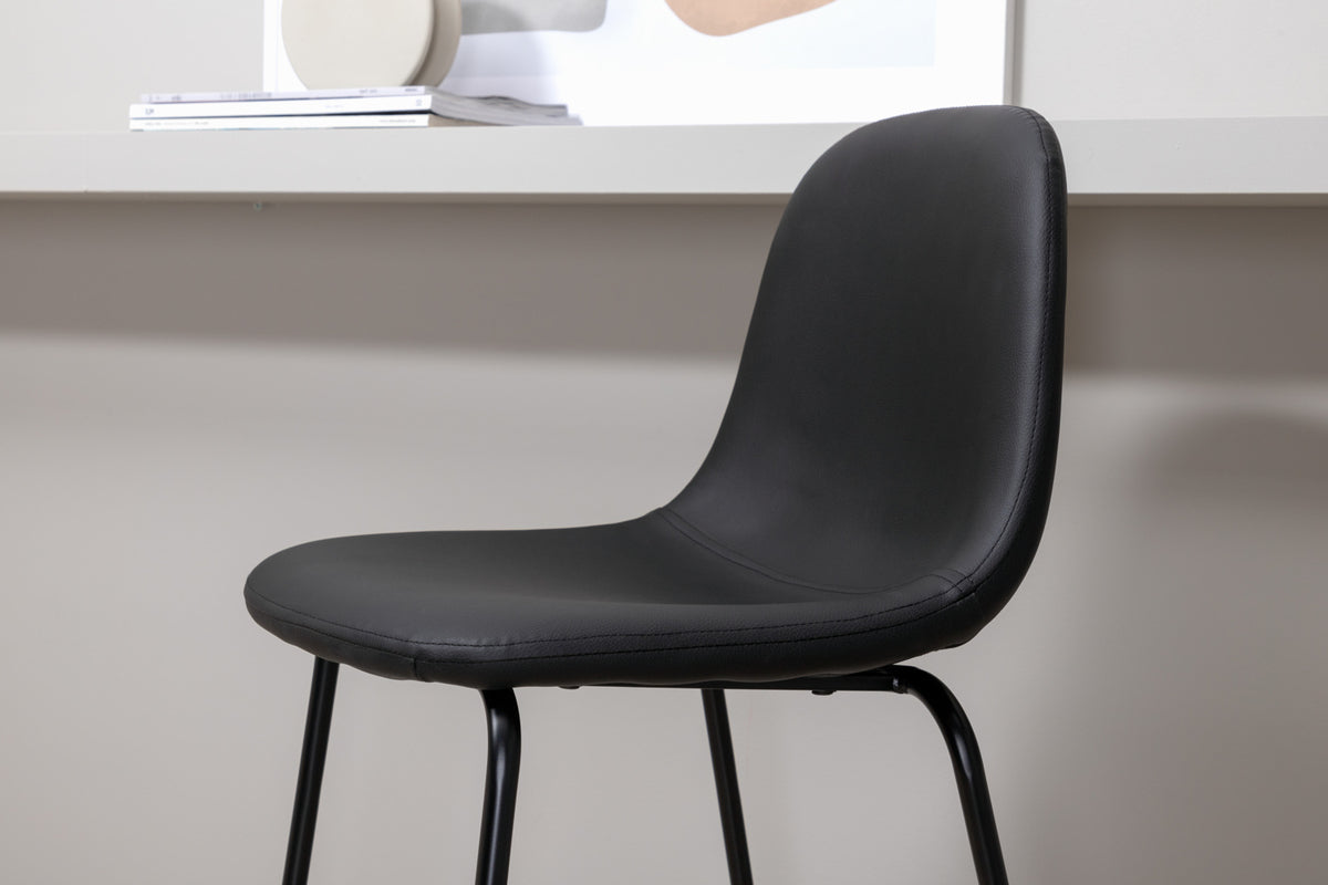 Venture Design Polar Barstolar 2-pack Svart