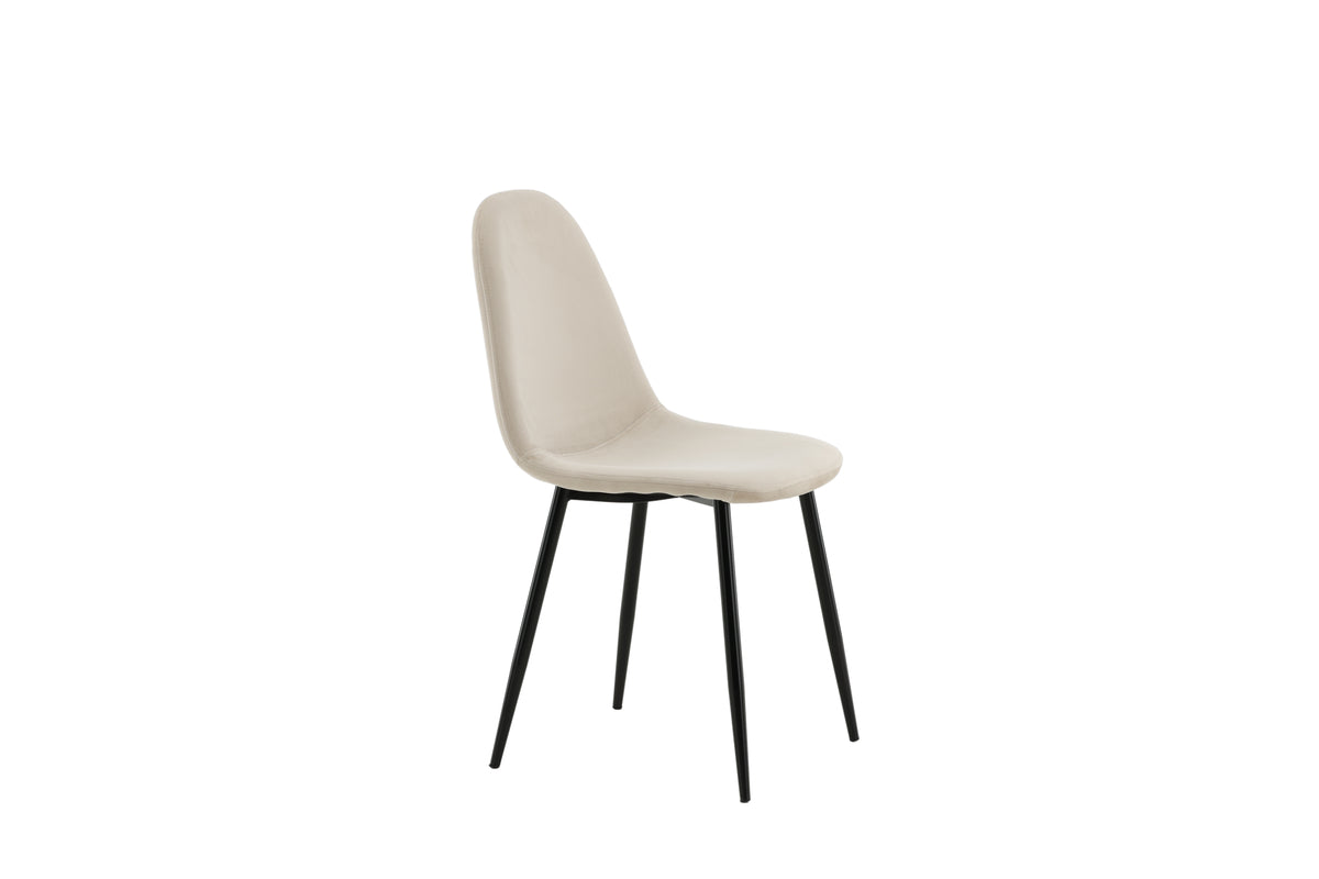 Venture Design Polar Matstolar 2-pack Beige