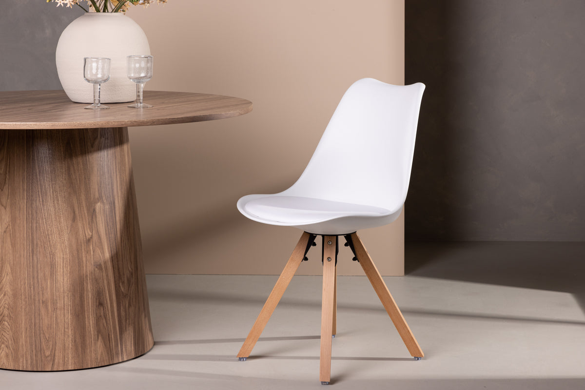 Venture Design Zeno Matstolar 2-pack Vit