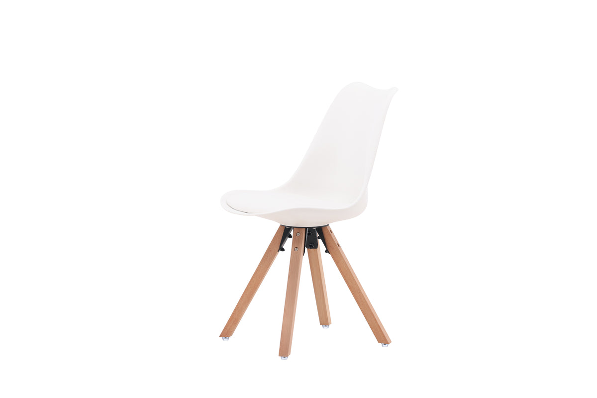 Venture Design Zeno Matstolar 2-pack Vit
