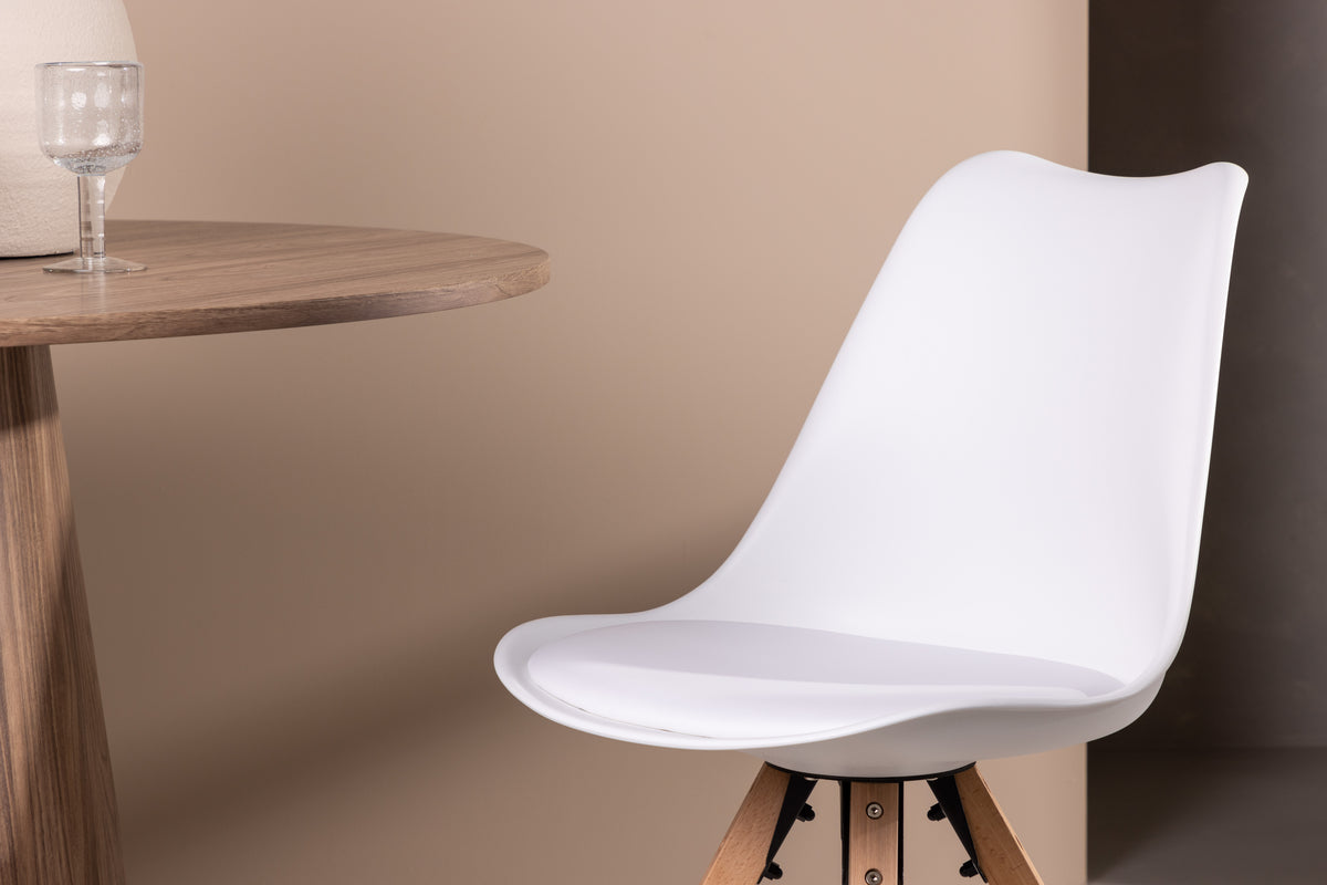 Venture Design Zeno Matstolar 2-pack Vit