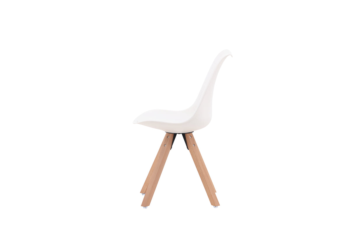 Venture Design Zeno Matstolar 2-pack Vit