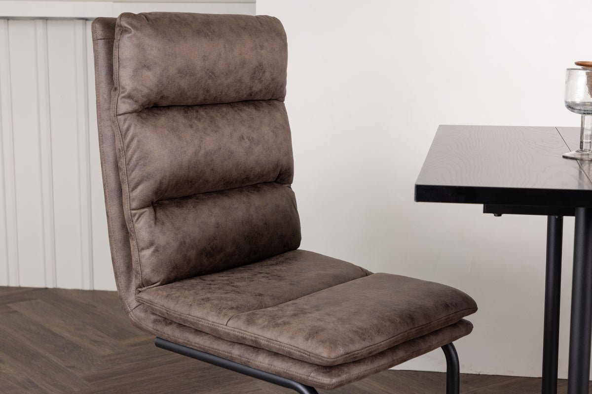 Venture Design Zizo Matstolar 2-pack Brun