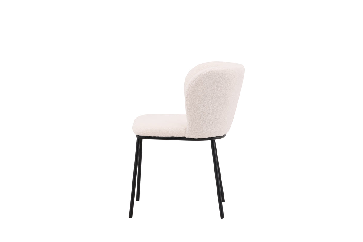 Venture Design Edina Matstolar 2-pack Vit