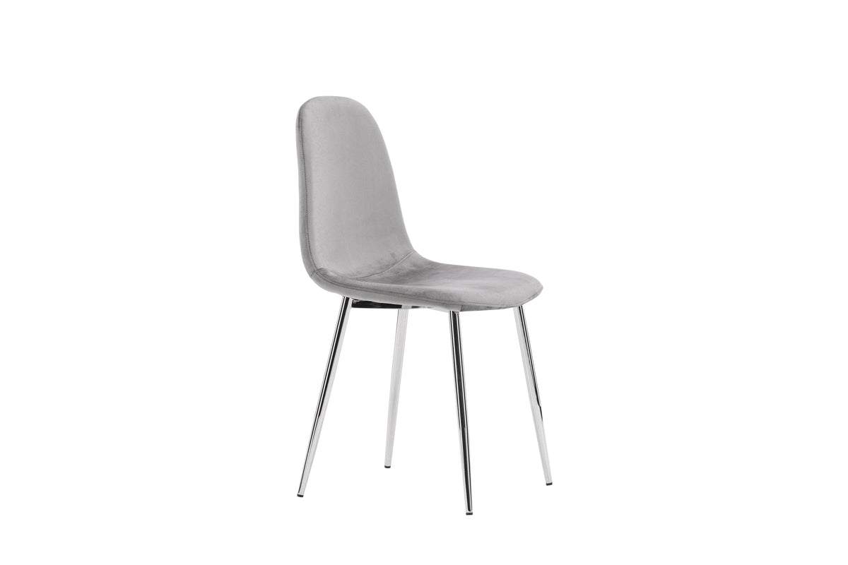 Venture Design Eva Matstolar 2-pack Ljusgrå