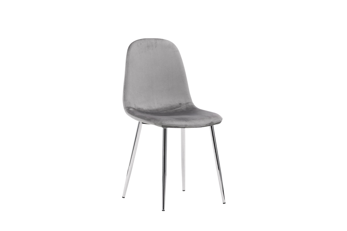 Venture Design Eva Matstolar 2-pack Ljusgrå
