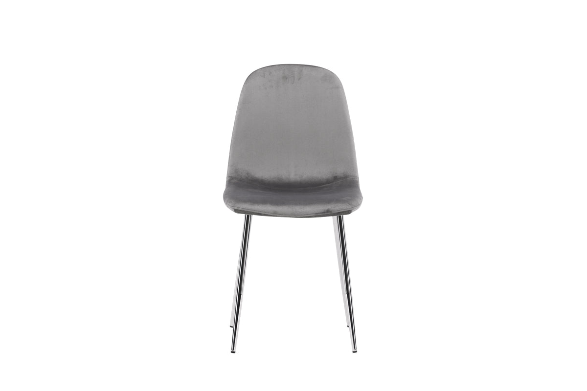 Venture Design Eva Matstolar 2-pack Ljusgrå