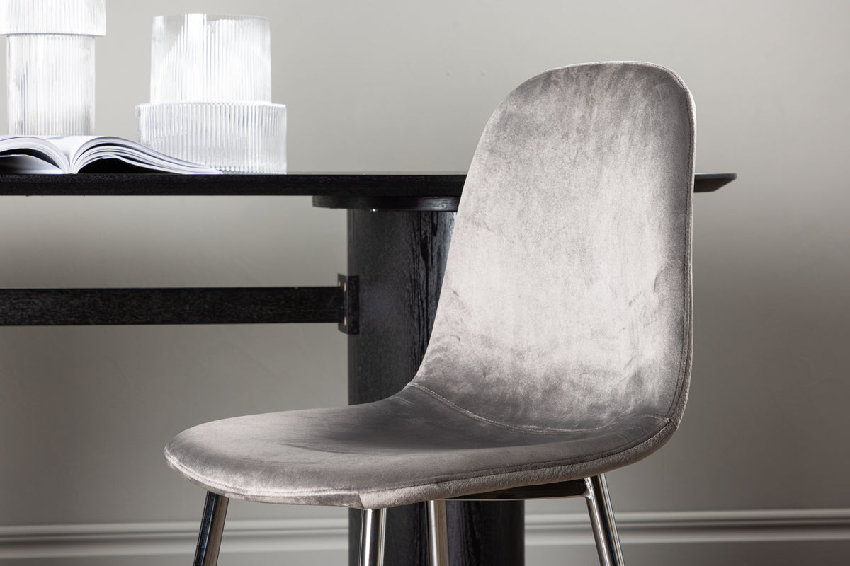 Venture Design Eva Matstolar 2-pack Ljusgrå