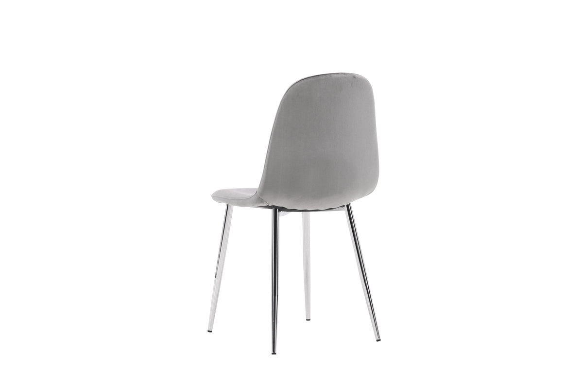 Venture Design Eva Matstolar 2-pack Ljusgrå
