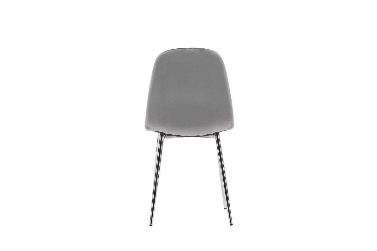 Venture Design Eva Matstolar 2-pack Ljusgrå