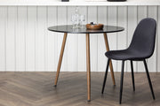 Venture Design Polar Runda Matbord ⌀90 Svart