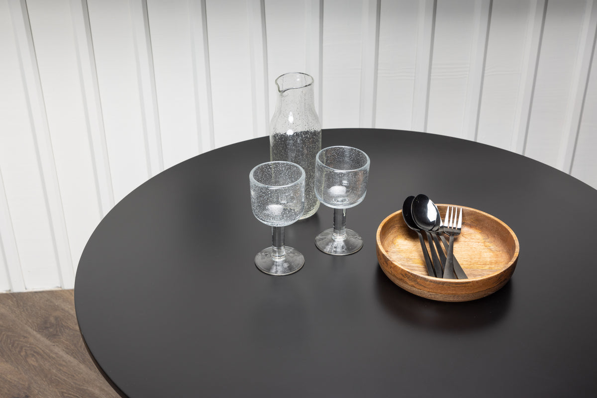 Venture Design Polar Runda Matbord ⌀90 Svart