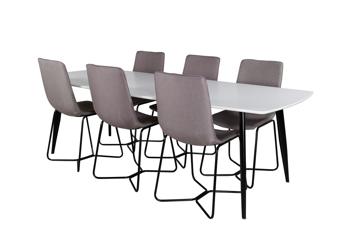 Venture Design X Matstolar 2-pack Grå