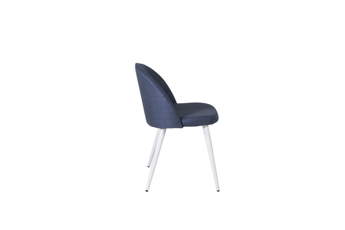 Venture Design Velvet Matstolar 2-pack Blå