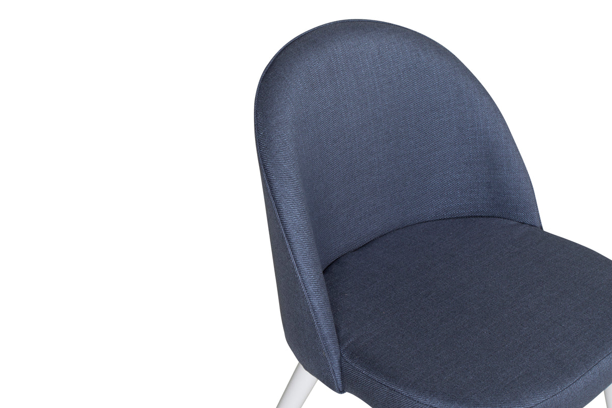 Venture Design Velvet Matstolar 2-pack Blå