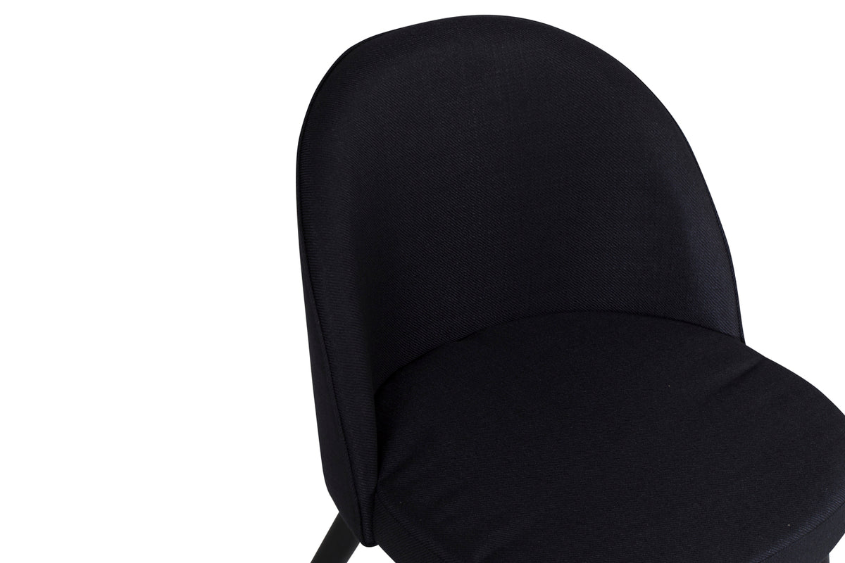 Venture Design Velvet Matstolar 2-pack Svart