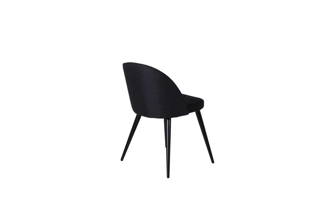Venture Design Velvet Matstolar 2-pack Svart