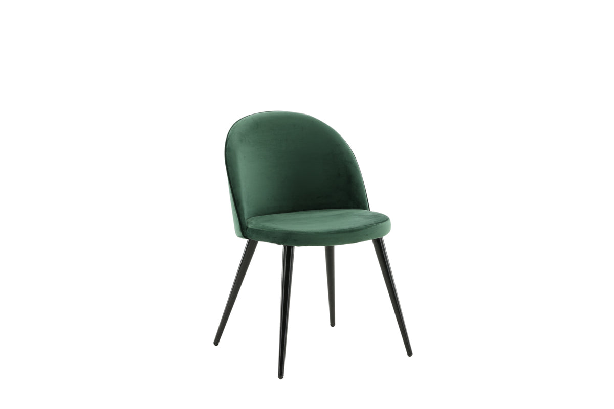 Venture Design Velvet Matstolar 2-pack Grön