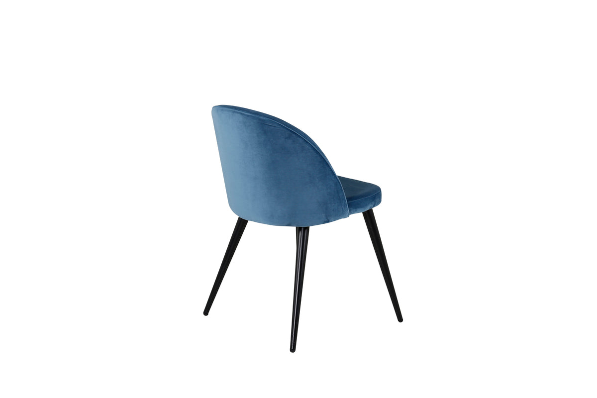 Venture Design Velvet Matstolar 2-pack Blå