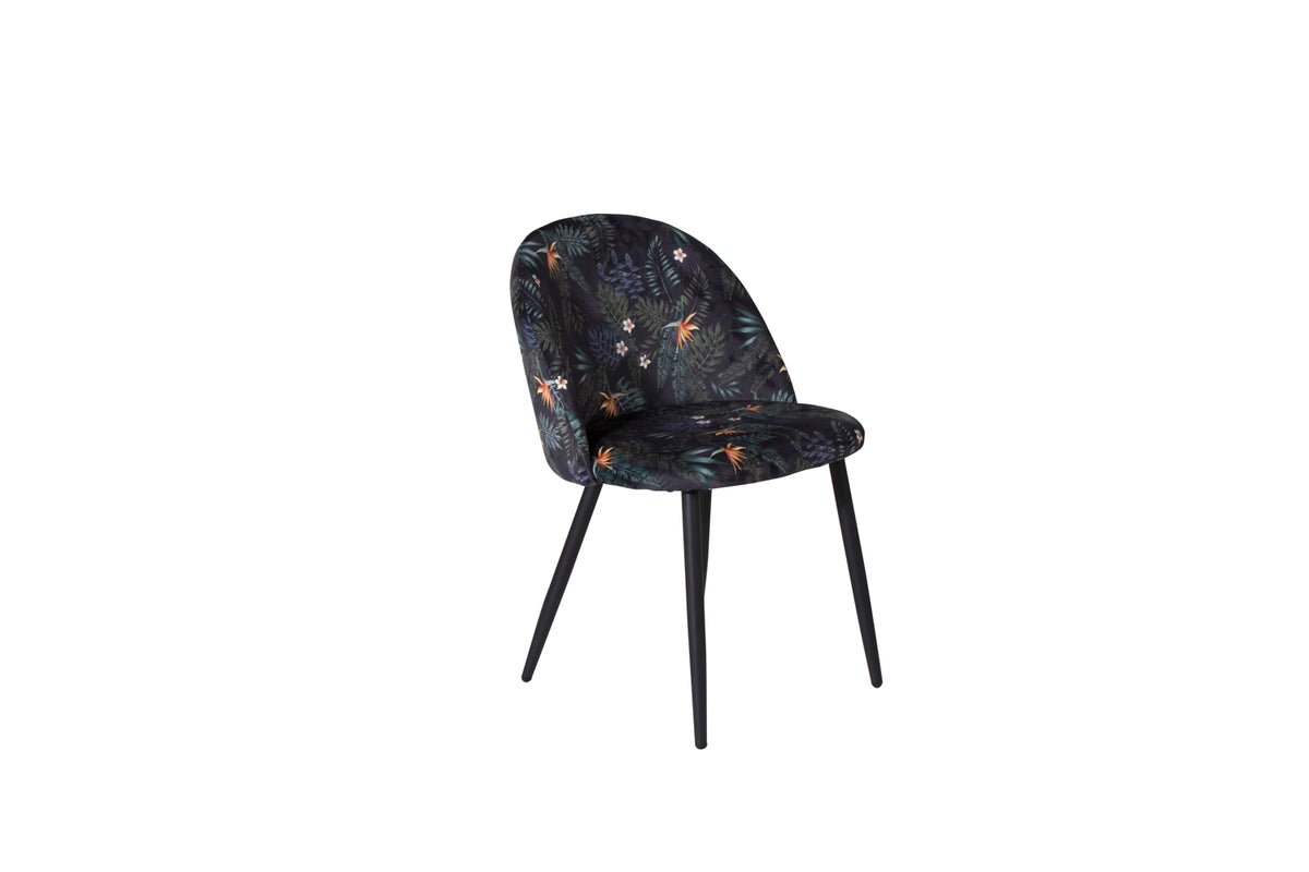 Venture Design Velvet Matstolar 2-pack Svart