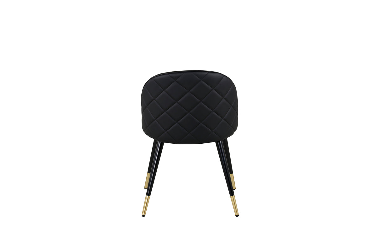 Venture Design Velvet Matstolar 2-pack Svart