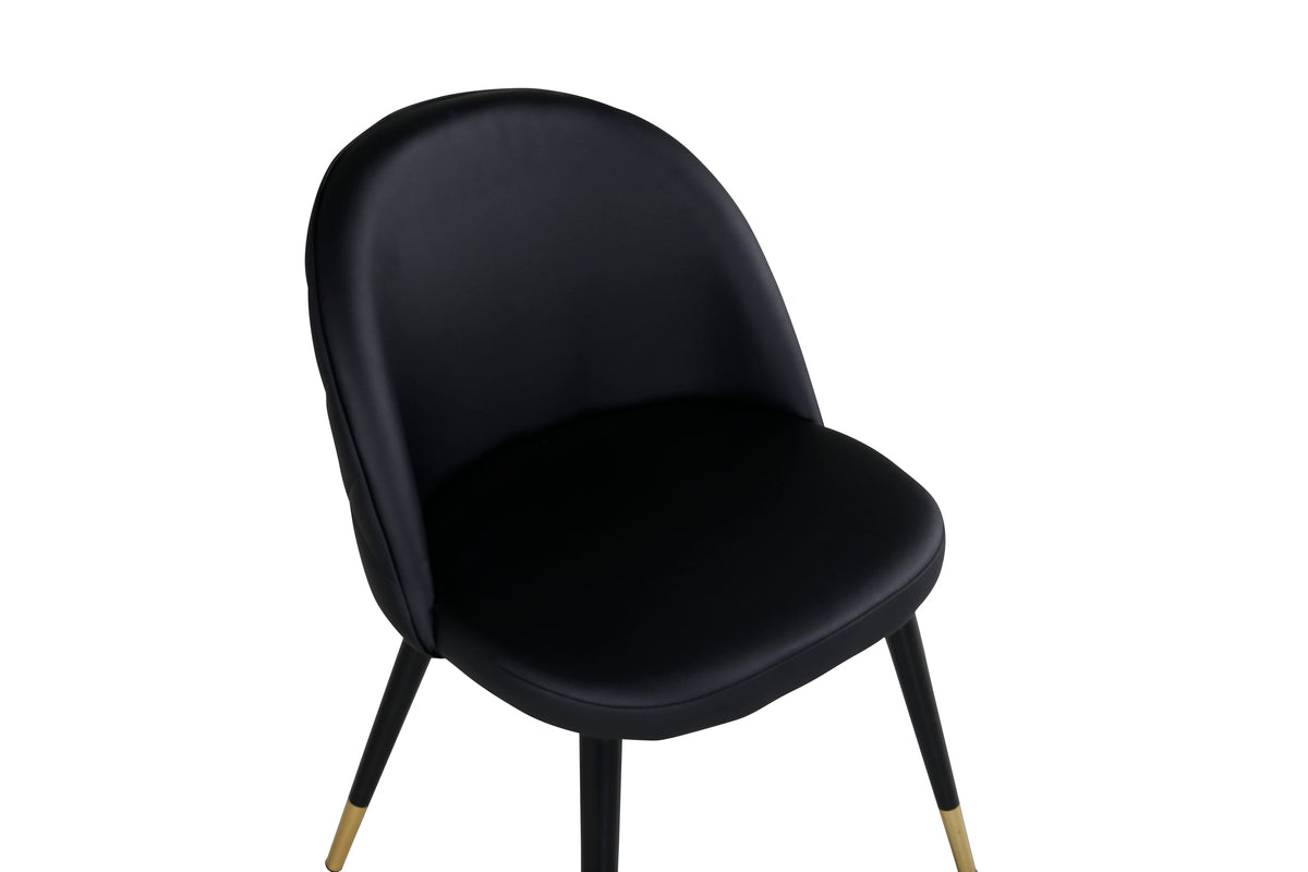 Venture Design Velvet Matstolar 2-pack Svart