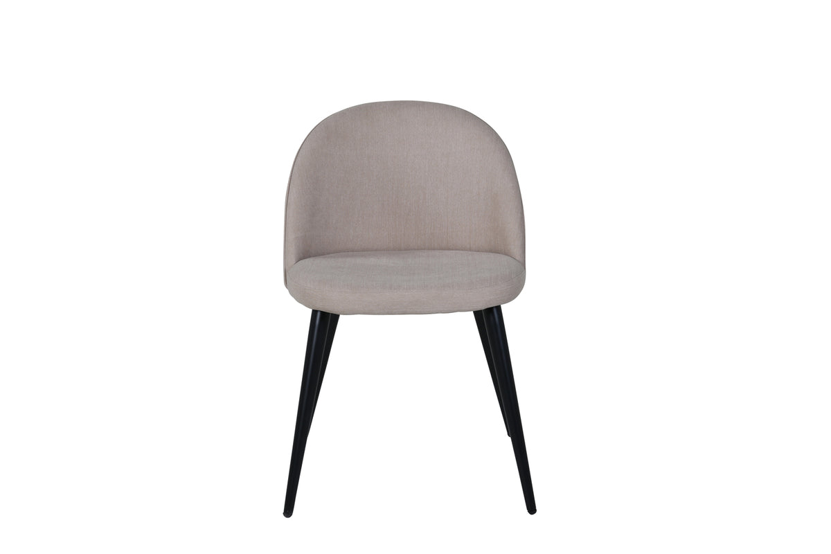 Venture Design Velvet Matstolar 2-pack Beige