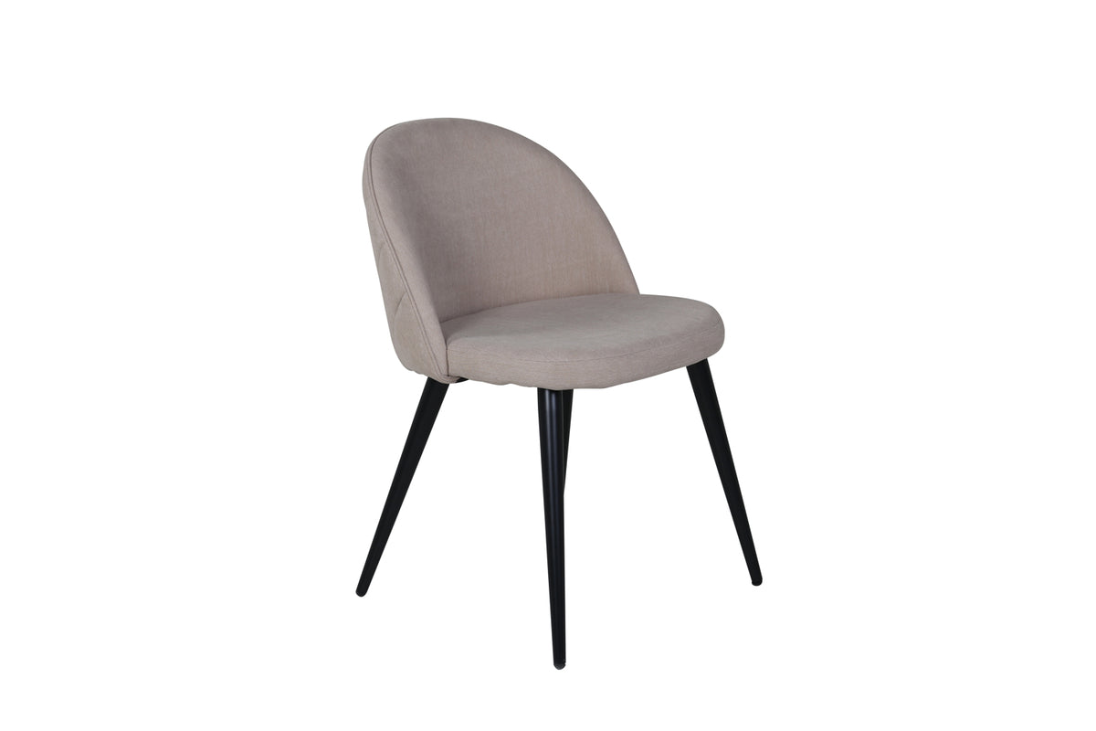 Venture Design Velvet Matstolar 2-pack Beige