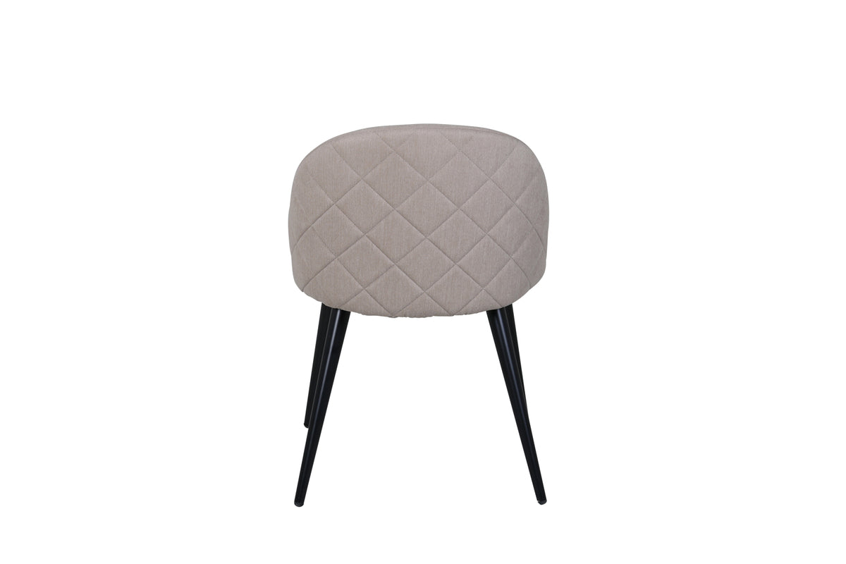 Venture Design Velvet Matstolar 2-pack Beige