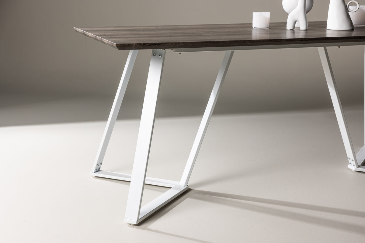 Venture Design Marina Rektangulära Matbord 180 x 90 Grå