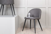 Venture Design Velvet Matstolar 2-pack Grå